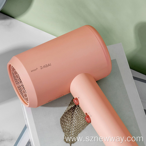 Zhibai Hair Dryer 1800W Mini PortableTemperature Blow Dryer